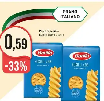 Supermercati Gulliver Barilla Pasta offerta