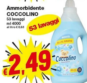 Prix Quality Coccolino Ammorbidente offerta