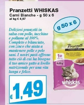 Prix Quality Whiskas Cibo per gatti offerta