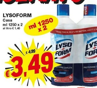 Lysoform Pulizie di casa