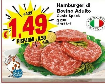 Prix Quality Hamburger offerta