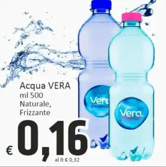 Paghi Poco Vera Acqua 500 ml Naturale, Frizzante offerta
