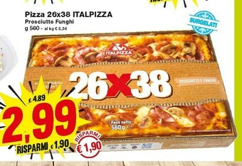 Prix Quality Italpizza Pizza surgelata offerta