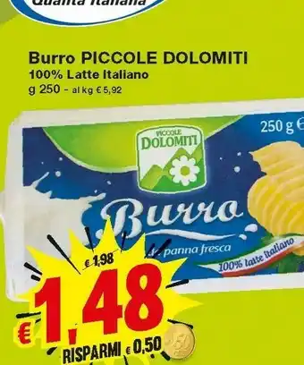 Piccole dolomiti Burro
