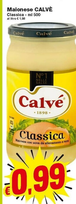 Prix Quality Calvè Maionese offerta