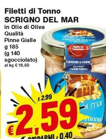 Prix Quality Tonno offerta