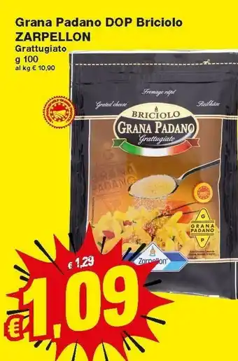Prix Quality Zarpellon Formaggio offerta