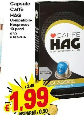 Prix Quality Hag Caffè offerta