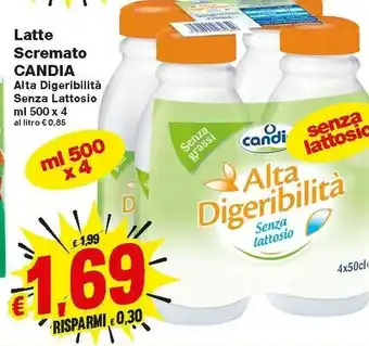 Prix Quality Candia Latte offerta