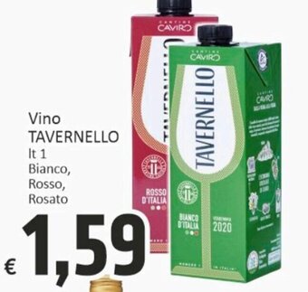 Paghi Poco Tavernello Vino 1 lt offerta