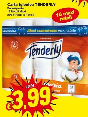 Prix Quality Tenderly Carta igienica offerta