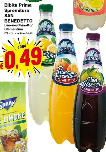 Prix Quality San Benedetto Bevande analcoliche offerta