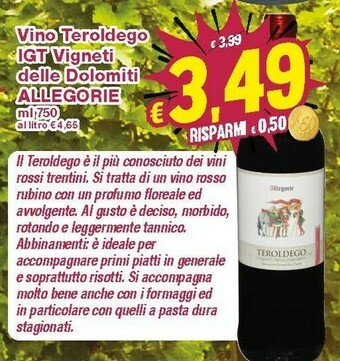 Prix Quality Rubino Vino rosso offerta
