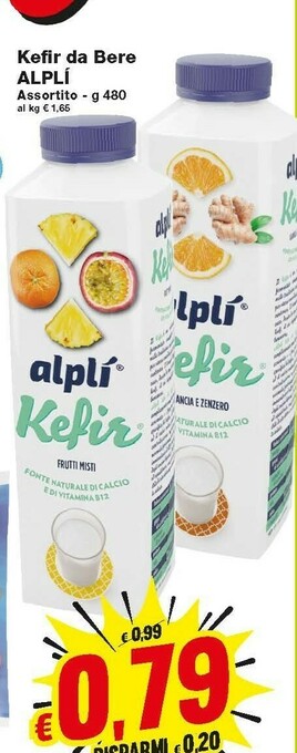Prix Quality Kefir Yogurt da bere offerta