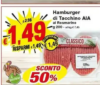 Prix Quality Aia Hamburger offerta