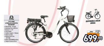Unieuro Bebikes City E-Bike A Pedalata Assistita Becomfort offerta
