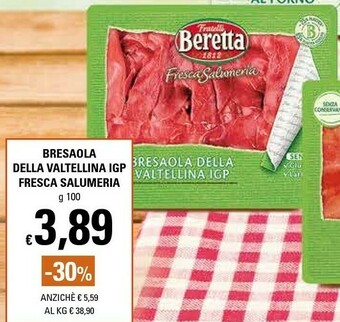 Basko Beretta Bresaola offerta
