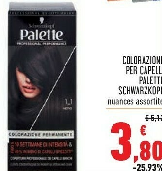 Conad Superstore Palette Schwarzkopf Colorazione Per Capelli offerta