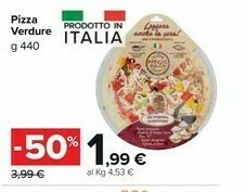 Carrefour Market Pizza Verdure offerta