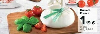 Carrefour Market Sabelli Burrata Fresca offerta