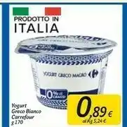 Carregour Yogurt Greco Bianco
