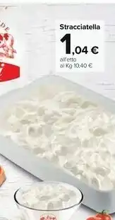 Carrefour Sabelli Stracciatella offerta