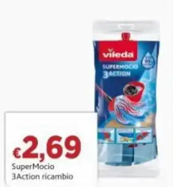 Paghi Poco Vileda SuperMocio 3Action ricambio offerta