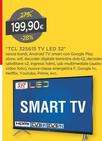 TCL Tv led 32