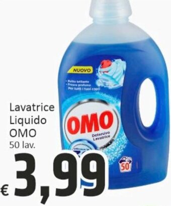 Paghi Poco Omo Lavatrice Liquido 50 lav. offerta