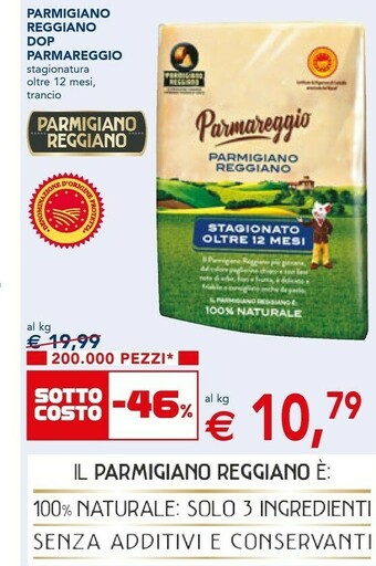 Esselunga Parmigiano Reggiano Dop offerta