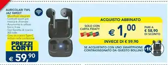 Esselunga Jaz Auricolari Tws Sweet offerta