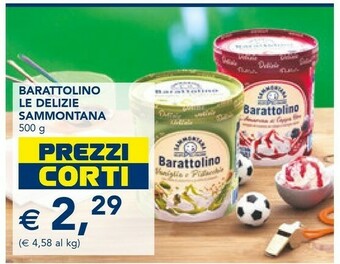 Esselunga Sammontana Barattolino Delizie Stracciatella 500 G(ml) offerta