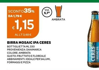 Ekom Ceres Birra offerta