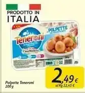 Carrefour Market Casa Modena Polpette Teneroni offerta