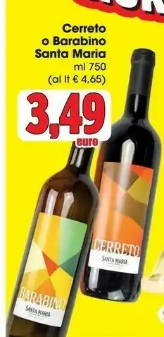 Carrefour Market Santa Maria Cerreto O Barabino offerta