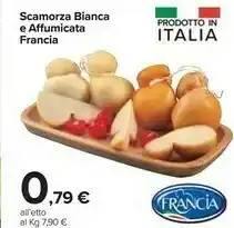 Francia Scamorza Bianca e Affumicata