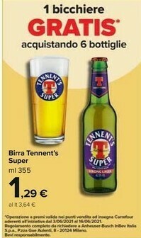Tennent's Birra Super