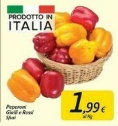 Carrefour Peperoni Gialli E Rossi offerta