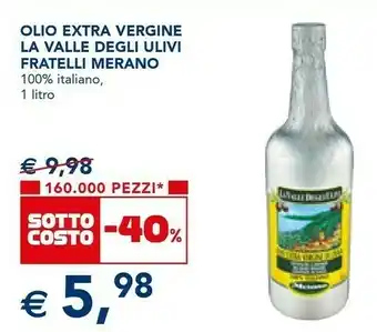 Vallè Fratelli Merano Olio Extra Vergine La Valle Degli Ulivi