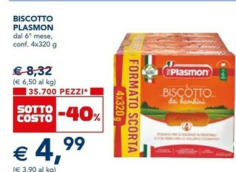 Esselunga Plasmon Biscotto offerta