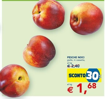 Esselunga Pesche Noci offerta