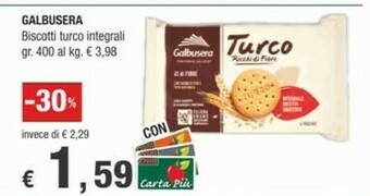 Crai Galbusera Turco Cuor Di Forno 400 G(ml) offerta