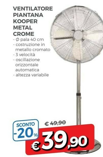 Famila Ventilatore offerta