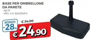 Famila Base per ombrellone da parete offerta