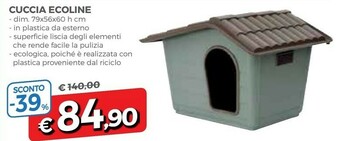 Famila Cucce Per Cani offerta