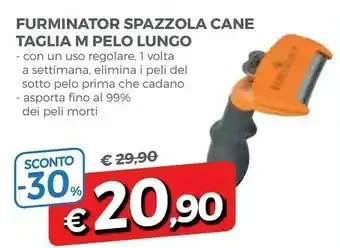 Famila Furminator spazzola cane offerta