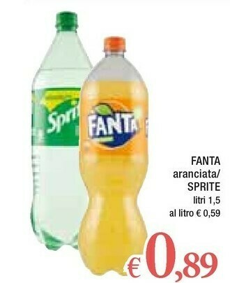 Famila Fanta Fanta offerta