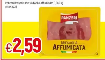 Famila Panzeri Bresaola offerta