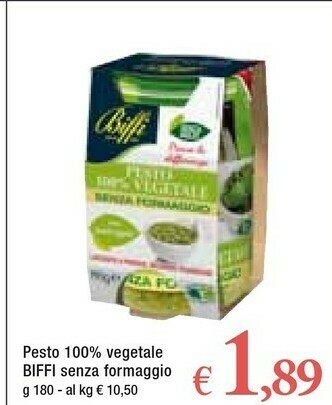 Famila Biffi Pesto offerta