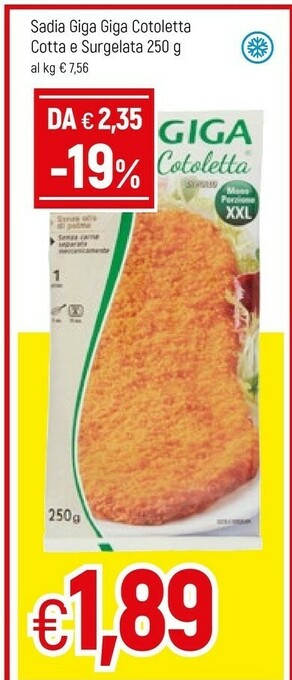 Famila Sadia Cotoletta offerta